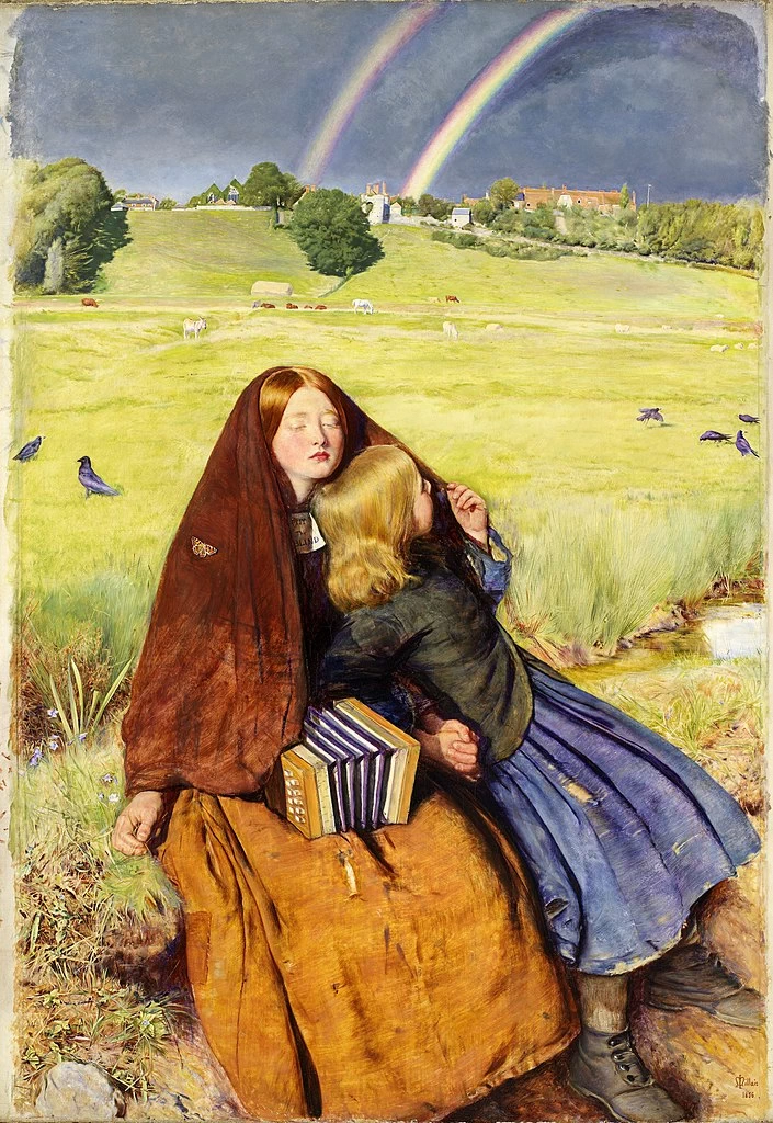 La ragazza cieca, 1854